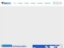 Tablet Screenshot of leaho.com